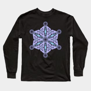 Enigmatic pattern | Visionary art Long Sleeve T-Shirt